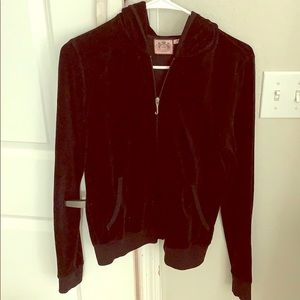 Juicy Couture Black Zip Up